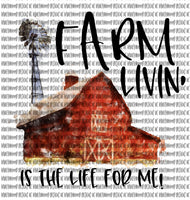 Farm Livin’ Red Barn