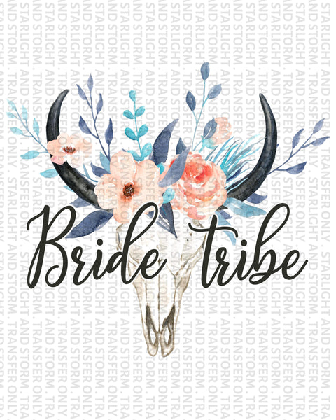 Bride Tribe Floral Boho