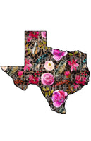 Texas Cheetah Floral with Roses