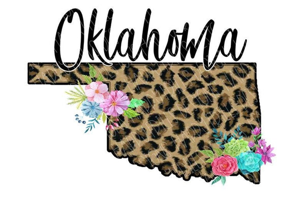 Oklahoma Cheetah Floral