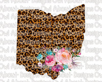 Ohio Cheetah Floral