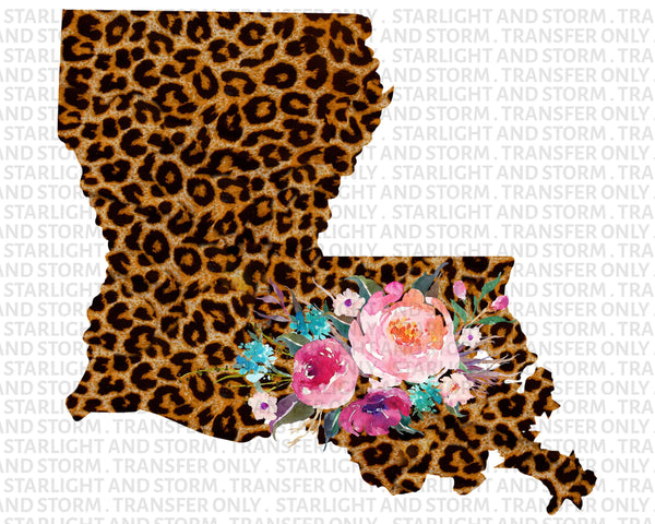 Louisiana Cheetah Floral