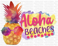 Aloha Beaches Pineapple Sunglasses