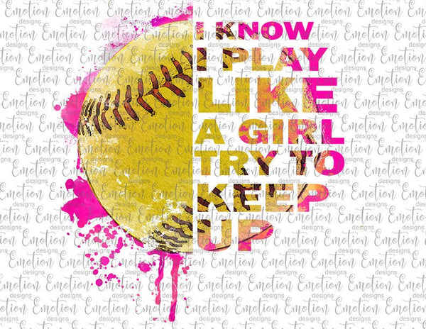 Play Like A Girl Softball