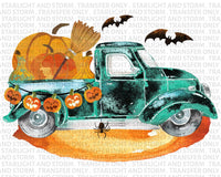Halloween Vintage Truck