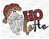 Ho Ho Ho Santa Leopard Christmas