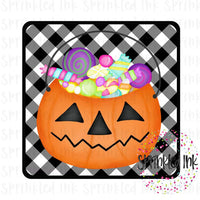 Halloween Candy Jack O Lantern Pumpkin #1