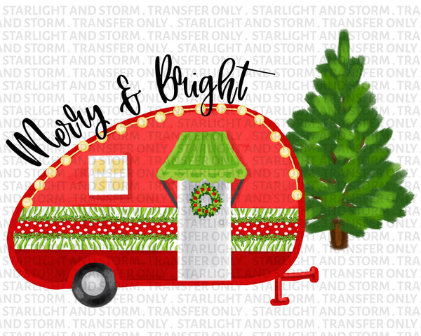 Merry & Bright Christmas Camper