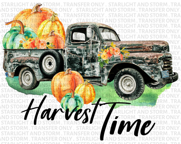 Fall Harvest Vintage Truck