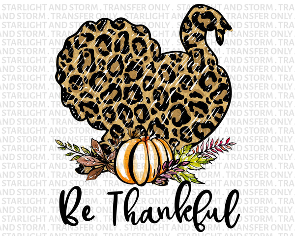 Thanksgiving Leopard Turkey