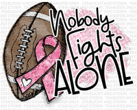 Football Pink Ribbon Cancer